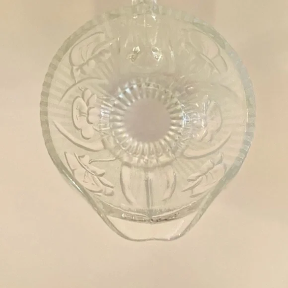 Iris & Herringbone Clear Covered Sugar and Creamer Set - Picture 10 of 15